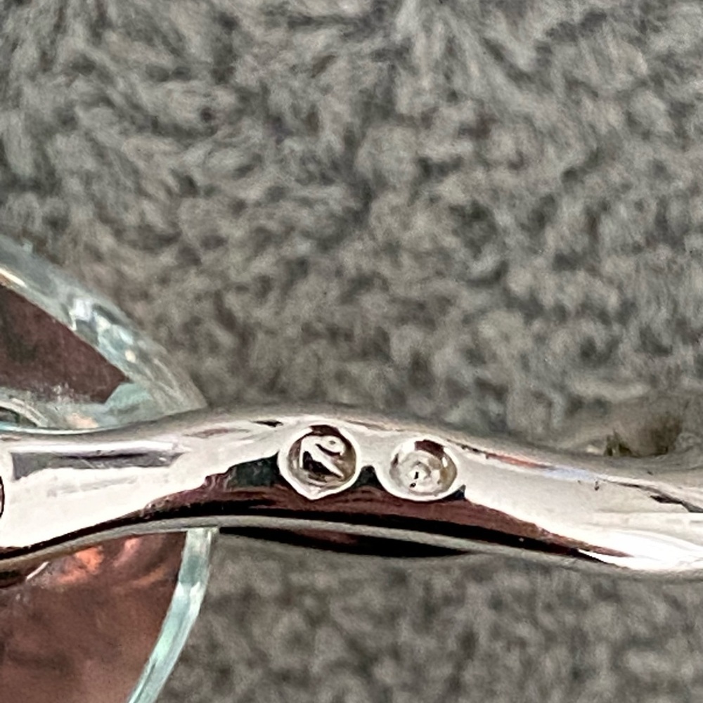 Swarovski Sterling Silver Crystal Pendant - Picture 3 of 5